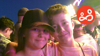 Two Young Carers enjoying the Young Carers Festival together