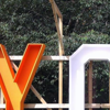 A sign for the Young Carers Festival