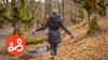 Lady walking in nature to improve mental health in the new year
