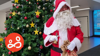 Jon Street, a volunteer from Westbury Library and Westbury Rotary Club, stood in front of the tree at County Hall