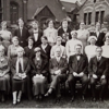 An old photograph of the staff from Spurgeons Stockwell Children's home 