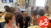 Volunteers of Spurgeons Invisible Walls service, enjoying afternoon tea at a ceremony to honour their work in family prison support.
