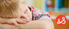 Tired child requiring greater help