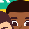 A banner for #TheBigAsk showing a group of smiling children beneath the logo