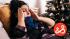 Lady experiencing grief and loss at Christmas